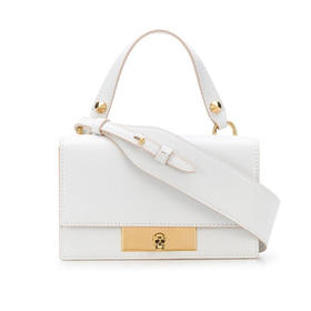 ALEXANDER MCQUEEN 亚历山大麦昆 女士提挎包 小骷髅 浅蓝 628259 1CW0O 9006