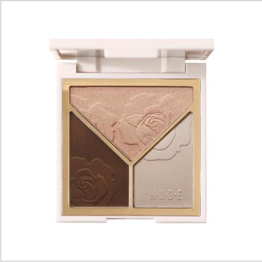 nnuedwe鹿德高光修容盘三色一体盘粉鼻影阴影鼻影侧影亚光小奥丁 商品图4