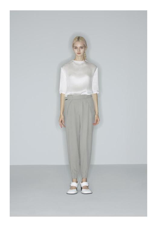 小圆领简约衬衣 商品图0