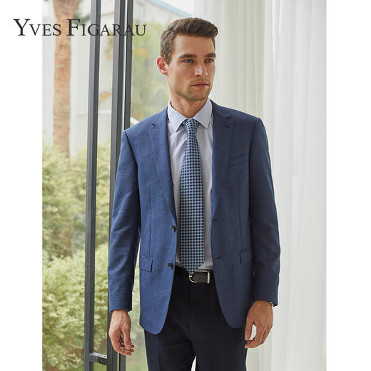 YvesFigarau伊夫·费嘉罗880610纯羊毛单西装 商品图0