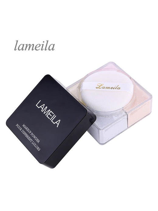 拉美拉清透保湿四格蜜粉散粉24g 商品图1