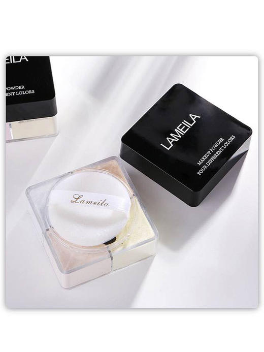 拉美拉清透保湿四格蜜粉散粉24g 商品图2