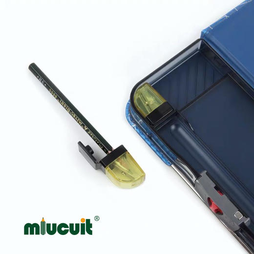 SONIC索尼克铅笔盒双面双重锁扣多功能文具盒 商品图2