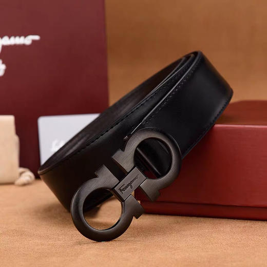 意大利🇮🇹菲拉格慕-皮带高端真皮牛皮百搭休闲商务8字马蹄扣裤腰-会员5折 商品图2