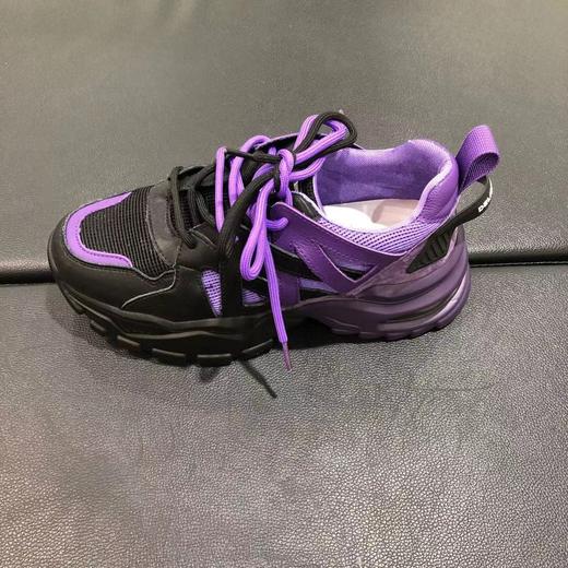 lfgj jeans bb065真皮舒适双色拼接个性女单鞋老爹鞋 商品图3