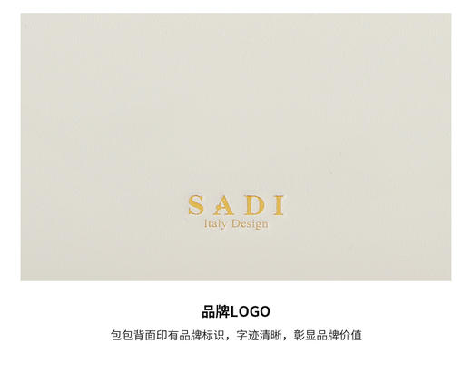 【品牌授权 全国联保】SADI/萨迪 复古马衔扣马鞍包女士单肩斜跨包SD6070 商品图9