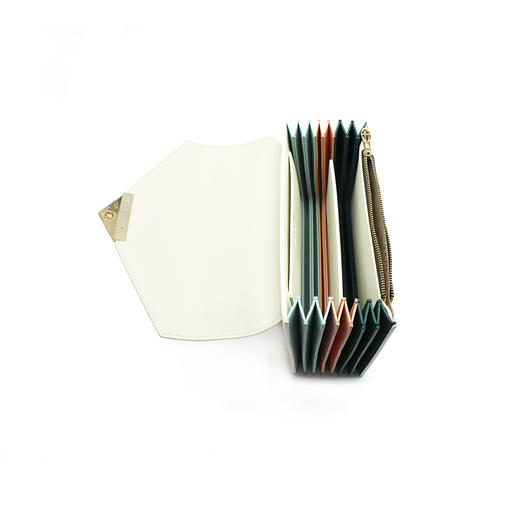 【品牌授权 全国联保】SADI/萨迪 时尚拼色白色小方包SD6079-04-3 商品图5