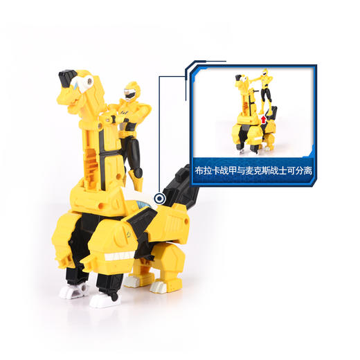 迷你特工队第三季《超级恐龙力量》镭龙战甲布拉卡麦克斯 商品图3