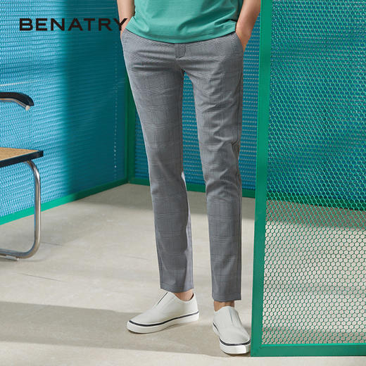 灰色休闲裤120232005118 商品图2