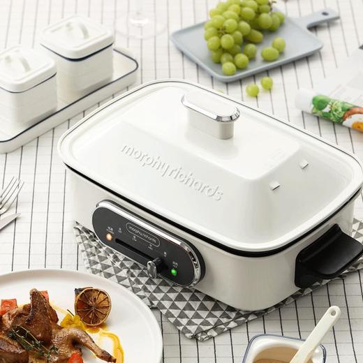 英国摩飞MR9088多功能料理锅电烧烤锅烤炉网红火锅烤肉一体家用 商品图1