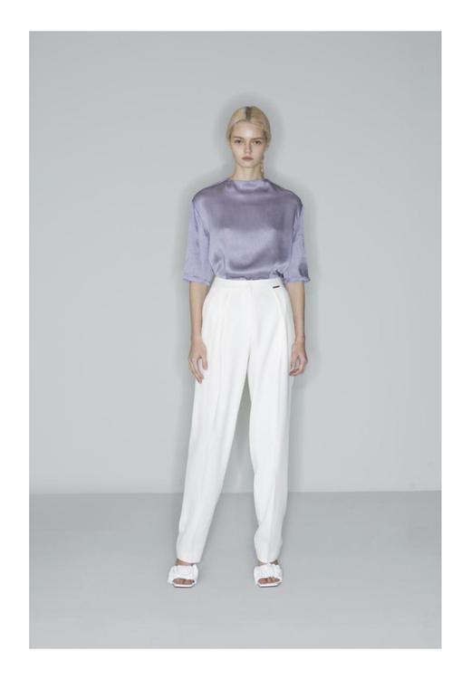 小圆领简约衬衣 商品图0