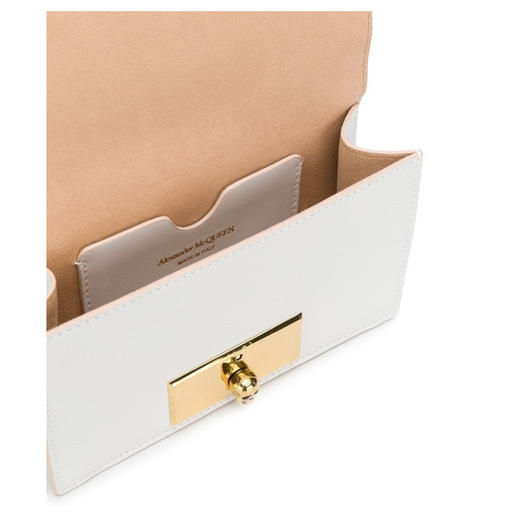 ALEXANDER MCQUEEN 亚历山大麦昆 女士提挎包 小骷髅 浅蓝 628259 1CW0O 9006 商品图3