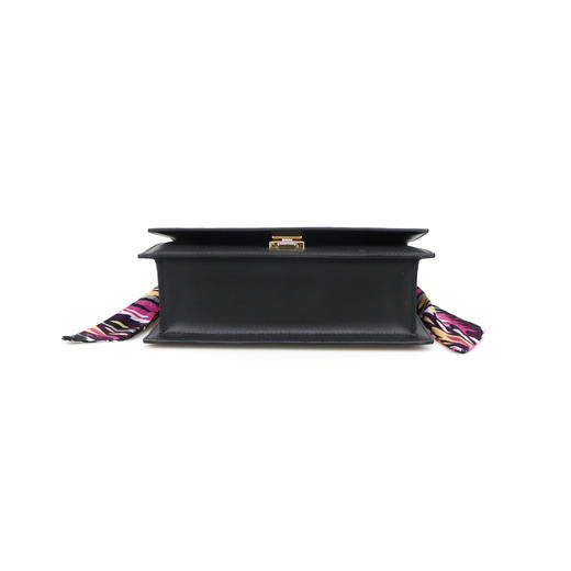 【品牌授权 全国联保】 SADI/萨迪 时尚织带拼色小方包SD6050 商品图5