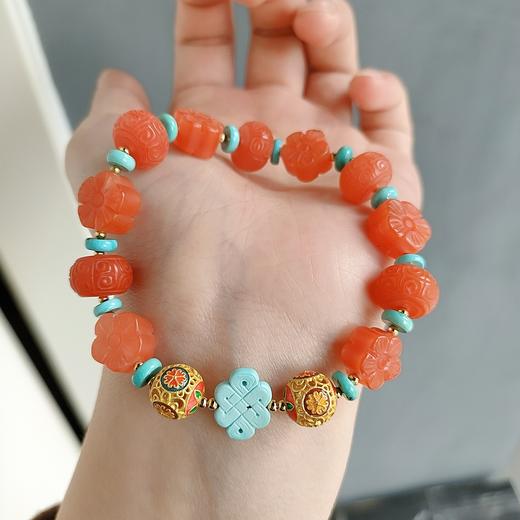 南红单圈手串 商品图1