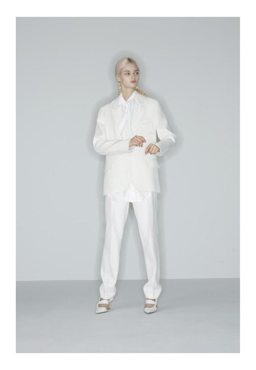 装饰胸兜直筒西服 商品图1