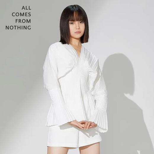 扇形百褶上衣 商品图3