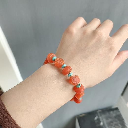 南红单圈手串 商品图3