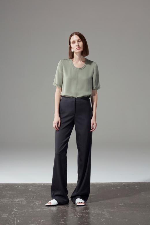 前中缝压边上衣 商品图0