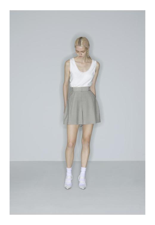 花苞褶皱短裤 商品图0