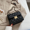 【ins爆火❗️百搭时尚小众包】好看到爆菱格链条包，网红新款超潮单肩斜挎包，洋气手提男女包腋下包，520七夕情人节礼物父亲节礼物新年礼盒年货礼盒 商品缩略图6