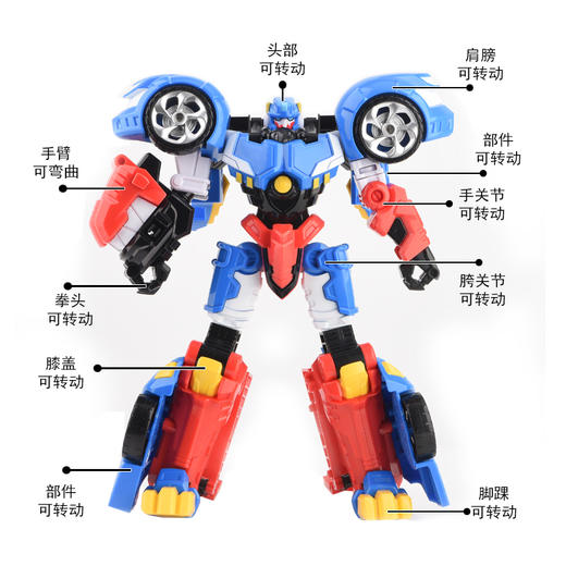 迷你特工队第三季《超级恐龙力量》雷霆炫龙机甲 商品图3