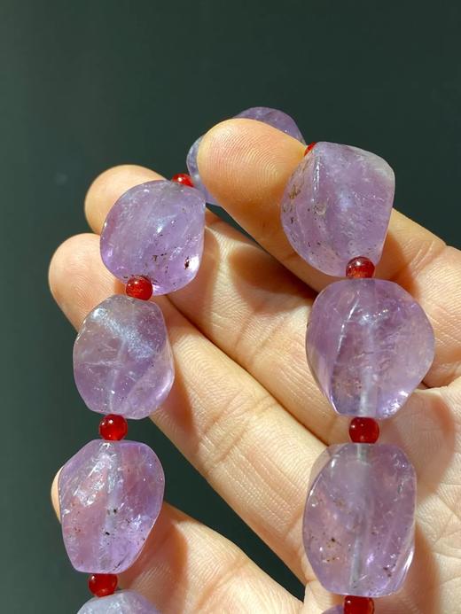 天然紫晶随型珠手链， 顺丰包邮 商品图11