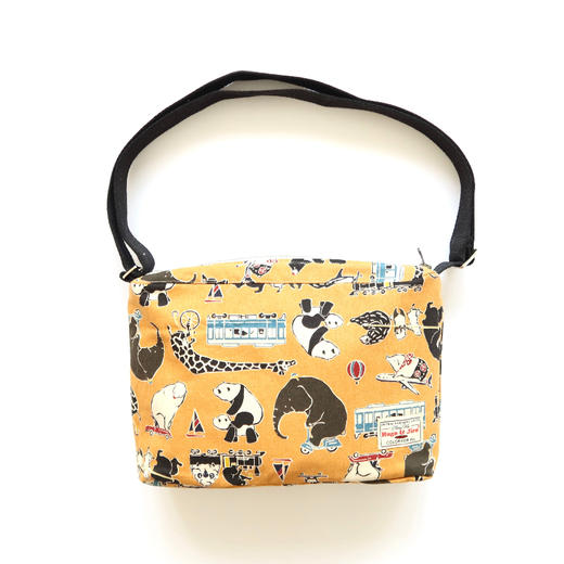 HUJI祤集Sling斜挎包插画动物也上班 商品图0