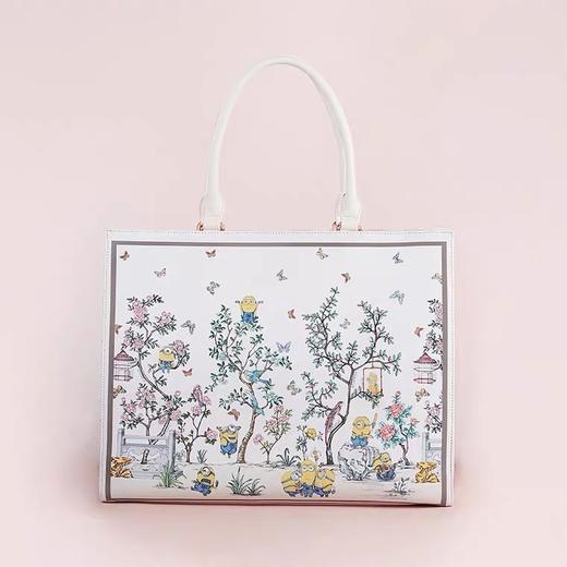 小黄人中国园林风托特包 商品图0