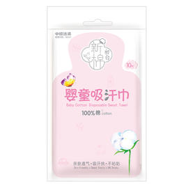 洁柔新棉初白纯棉吸汗巾10片装（婴童款）