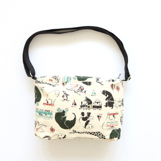 HUJI祤集Sling斜挎包插画动物也上班 商品图2