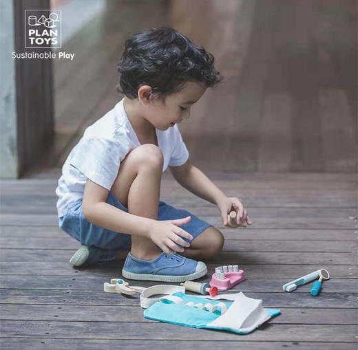 3岁+ | 泰国Plantoys 小牙医套装过家家仿真医生玩具女孩男孩宝宝玩具 3Y+ 商品图3