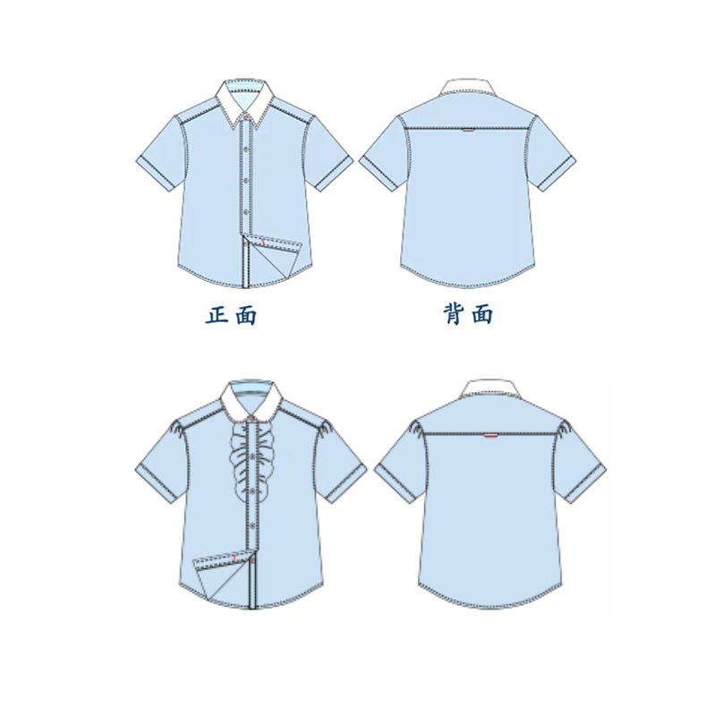 江藻小学—男女短袖衬衫