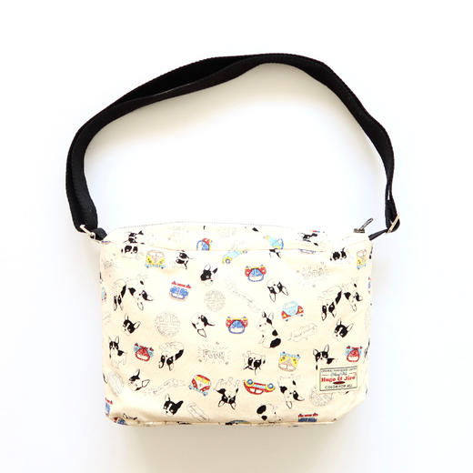 HUJI祤集Sling斜挎包插画fun法斗 商品图0