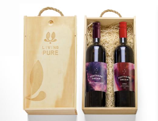 【暂售罄】双支木盒葡萄酒礼盒 商品图0