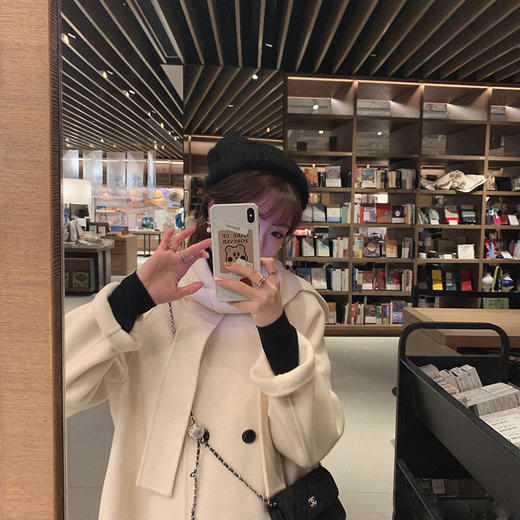 【金蘑菇菇 flat white澳白】收官挚爱！一见倾心的白色大衣组 商品图1