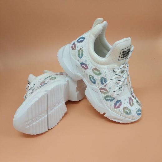 lfgj jeans bb019 春秋时尚个性带钻女鞋色差鞋 商品图2