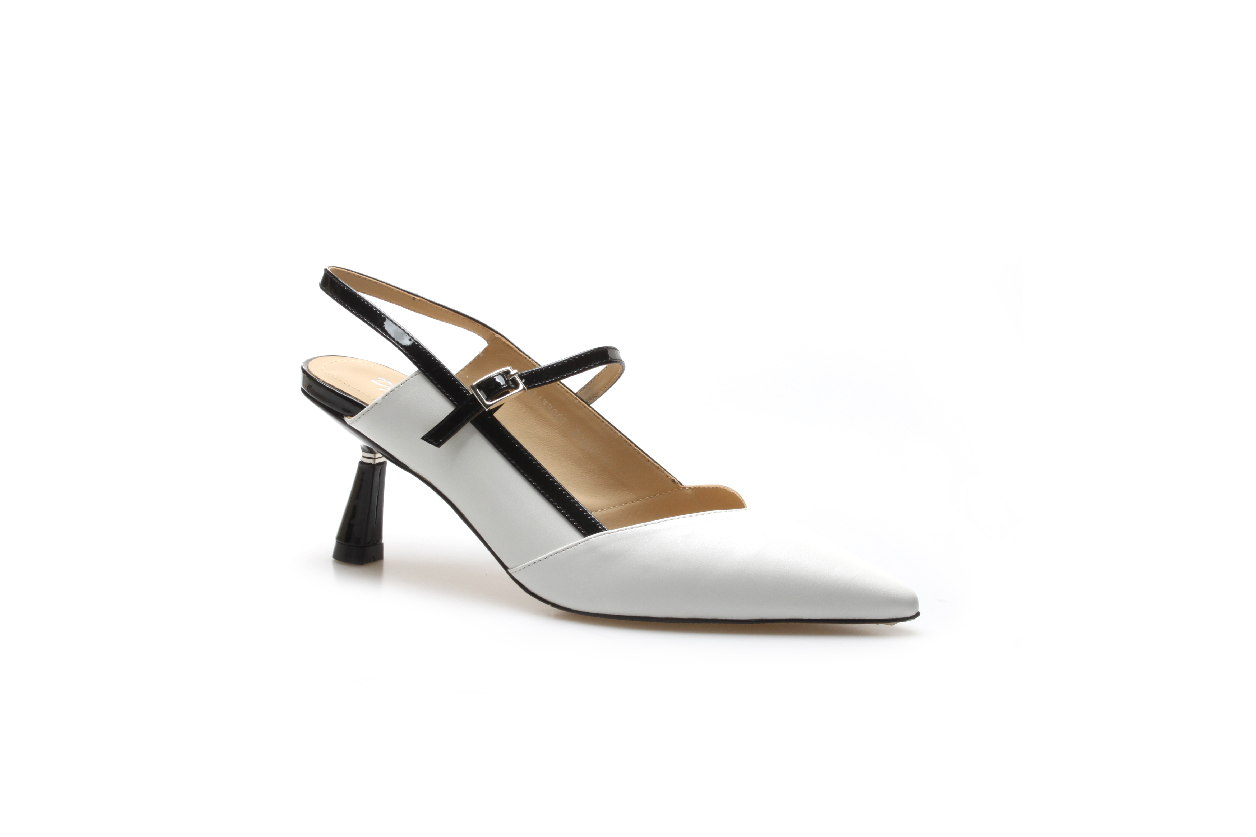 豪麟名鞋奥莱迪嘉女装羊皮革玛丽珍鞋DJYZA11WB007白色  原价1660元