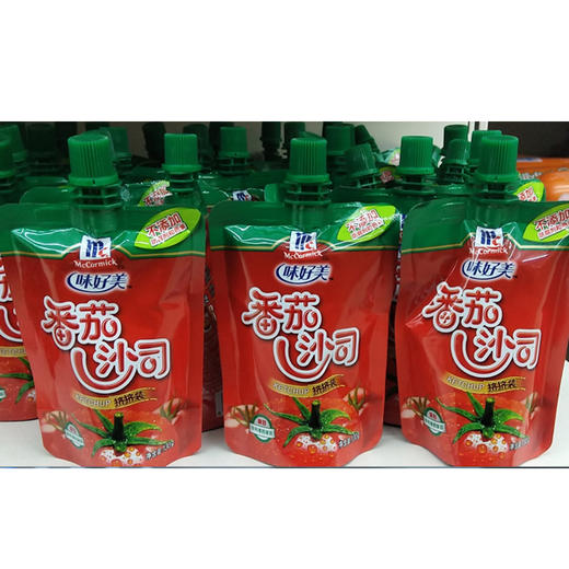 【百汇到家】味好美番茄沙司挤挤装330g 商品图0
