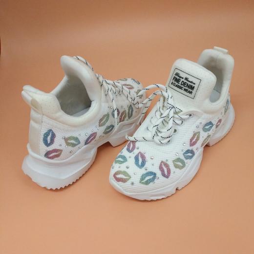 lfgj jeans bb019 春秋时尚个性带钻女鞋色差鞋 商品图5