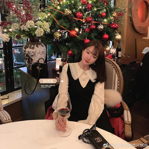 【金蘑菇菇 valentine小黑裙】断码不退不换！ 商品图2