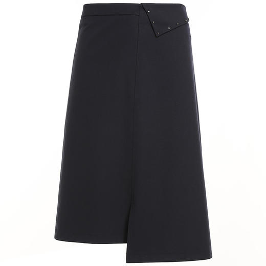 乔万尼半身裙春款新品a字裙大码新款西装中长款裙子显瘦遮胯EI1D909 商品图4