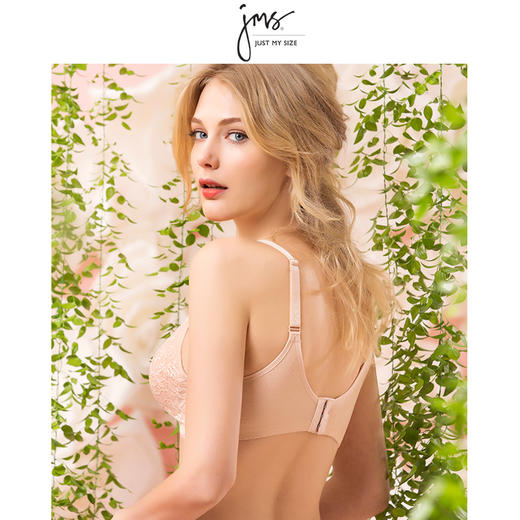 【美国品牌JUSTMYSIZE】繁花系列文胸 较小模杯 刚好包容 商品图2