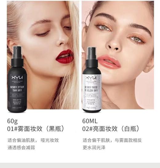 nyx定妆喷雾黑色 商品图2