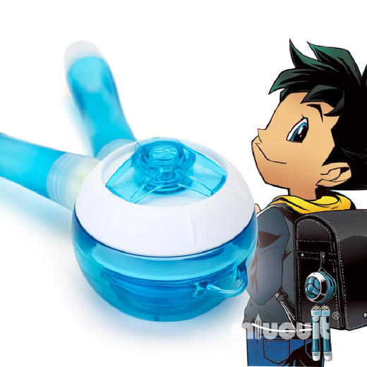 日本SONIC索尼克甜甜圈收纳盒学生高速回旋儿童护套耐磨调节跳绳 商品图1