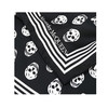 Alexander McQueen 亚历山大·麦昆  女士印花丝巾围巾 黑白拼色 590929 3001Q 1078 商品缩略图1