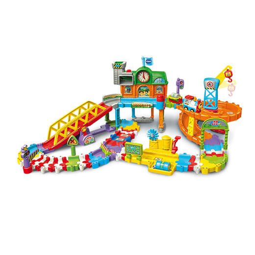 伟易达豪华版电动火车站 商品图1