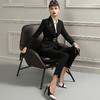 IWY/欧美时尚名媛职业装套装白领面试正装气质优雅OL女装黑色西装CP72 商品缩略图3