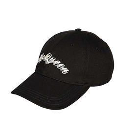 ALEXANDER MCQUEEN 麦昆 黑色棒球帽 601360 4105Q 1078