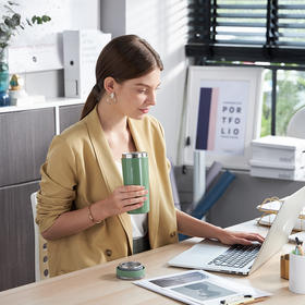 MORPHY RICHARDS摩飞电炖杯便携式烧水壶轻养杯家用小型保温加热电热烧水杯养生杯