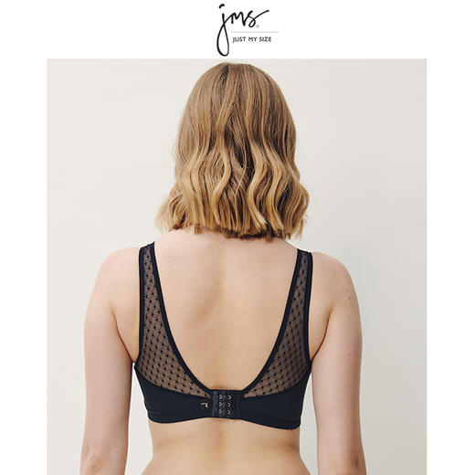 【美国品牌JUSTMYSIZE】性感蕾丝内衣女无钢圈美背聚拢上托文胸 商品图2
